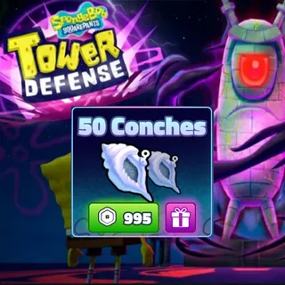 SpongeBob Tower Defense - 50 Conches