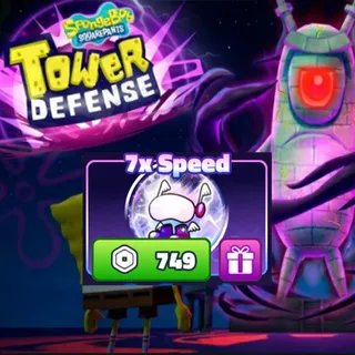SpongeBob Tower Defense - 7x Speed