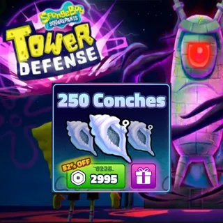 SpongeBob Tower Defense - 250 Conches