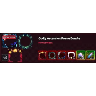 Anime Vanguards - Godly Ascension Frame Bundle