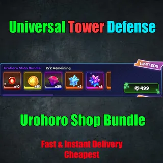 Universal Tower Defense - Urohoro Shop Bundle