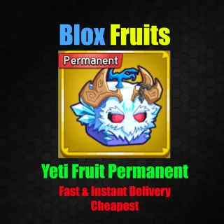 Blox Fruits - Yeti Fruit Permanent [ 3000 R]