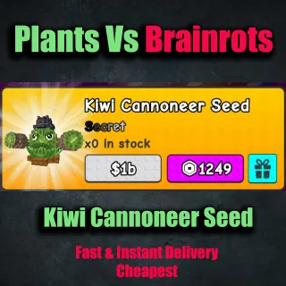 plants vs Brainrots - Kiwi Cannoneer Seed