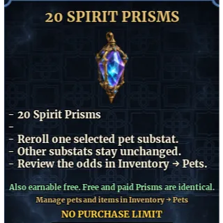 Dungeon Lootr -  +20 Spirit Prisms