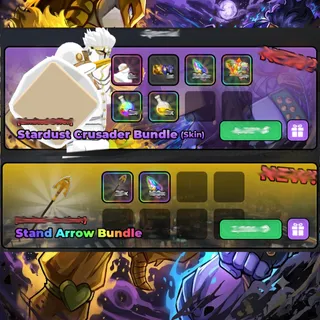 Anime Warriors III - Stardust Crusader Bundle + Stand Arrow Bundle