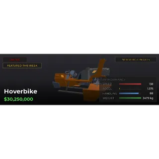 Storage Hunters: Hoverbike