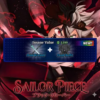 Sailor Piece - Dual wielder + Dual Outfit