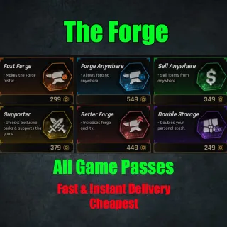 The Forge - All Game Passes