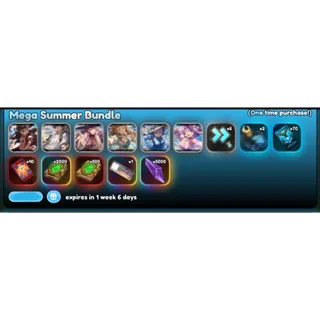 anime card clash - mega summer bundle