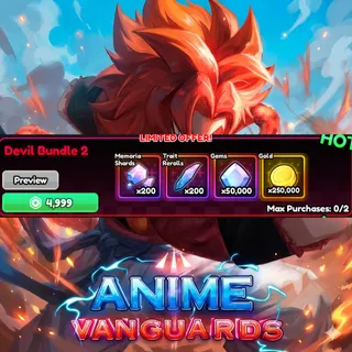 Anime Vanguards - Devil Bundle 2