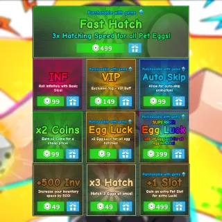 Spin a Baddie - All Gamepasses