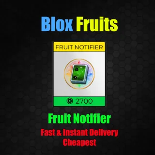 Blox Fruits - Fruit Notifier
