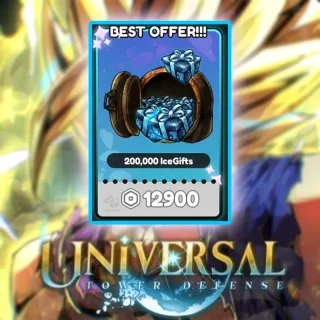 Universal Tower Defense - 200K IceGifts