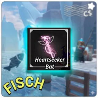 Fisch - Heartseeker Bat Skin For Rainbow Cluster Rod