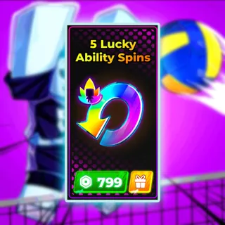 Volleyball Legends - 5 Lucky Ability spins
