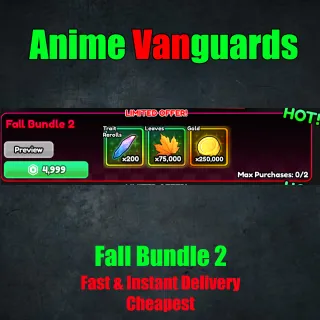 Anime Vanguards - Fall Bundle 2