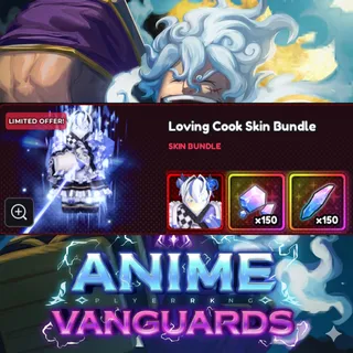 Anime Vanguards - Loving Cook Skin Bundle