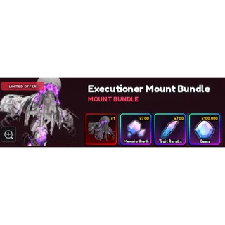 Anime Vanguards -X2  Executioner mount bundle