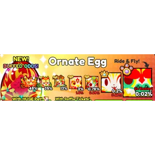 Pet Simulator 99 -  Ornate  Egg X170