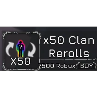 Ryujin -  X50 Clan Rerolls 