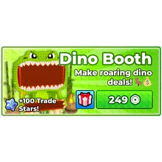 Bee Garden Dino Booth