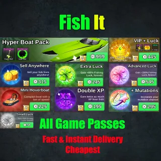 Fish it - All Game Passes