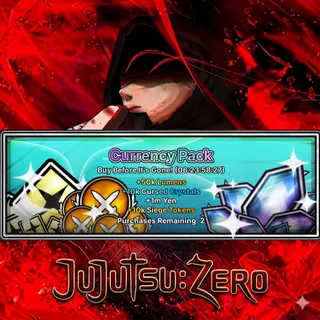 Jujutsu Zero - Currency Pack