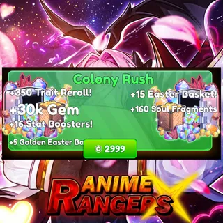 anime Rangers X Colony Rush (2999R)