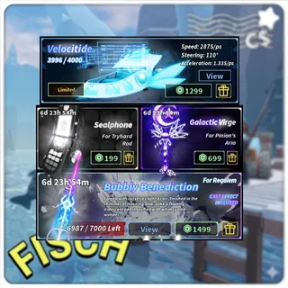 Fisch - Velocitide + Sealphone + Galactic Virge + Bubbly Benediction