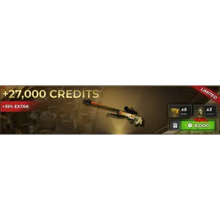 BloxStrike - 27000 Credits
