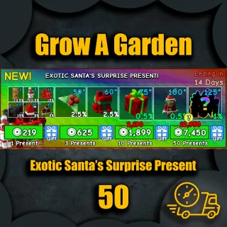 Exotic Santa’s Surprise Present