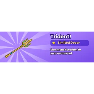 run a restaurant - Trident