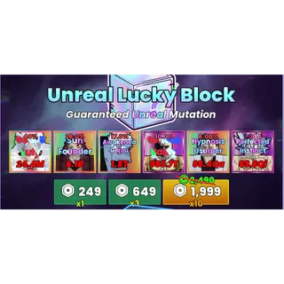  My Anime Mine - Unreal Lucky Block X10