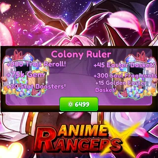 anime Rangers X Colony Ruler (6499R)