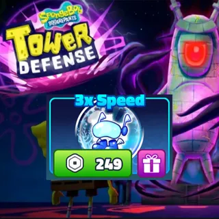 SpongeBob Tower Defense - 3x Speed