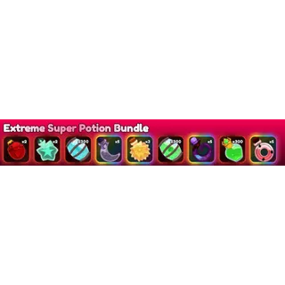 anime card clash -  extreme super potion bundle