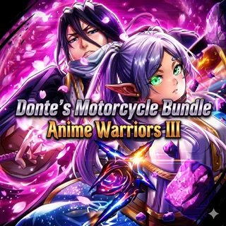 Anime Warriors III - Donte's Motorcycle Bundle
