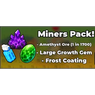 Sell Ores ⛏️_  Miners Pack