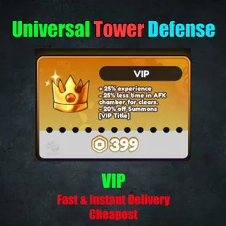 Universal Tower Defense - VIP