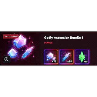 Anime Vanguards - Godly Ascension Bundle 1