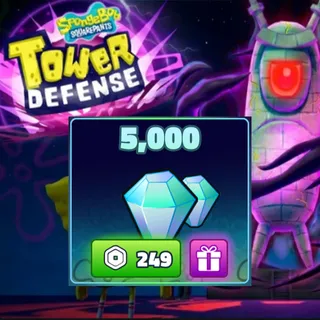 SpongeBob Tower Defense - 5000 gems
