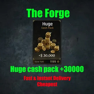 The Forge - Huge cash pack +30000