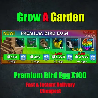 Premium Bird Egg X100