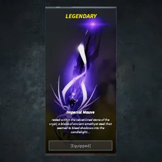 Fisch - imperial mauve