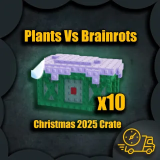 plants vs Brainrots - Christmas 2025 Crate x10