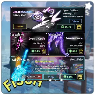Fisch - Jet Of the Exalted + Drac u cutie + Lavenescence + Seastrum
