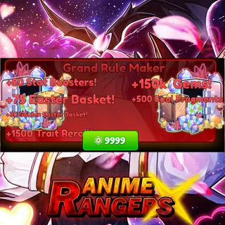 anime Rangers X Grand Rule Maker (9999R)