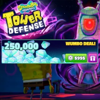 SpongeBob Tower Defense - 250000 gems