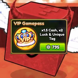 Be a lucky block - VIP Gamepass