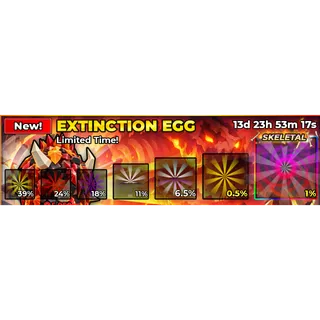 Steal An Egg - Extinction Egg X100 